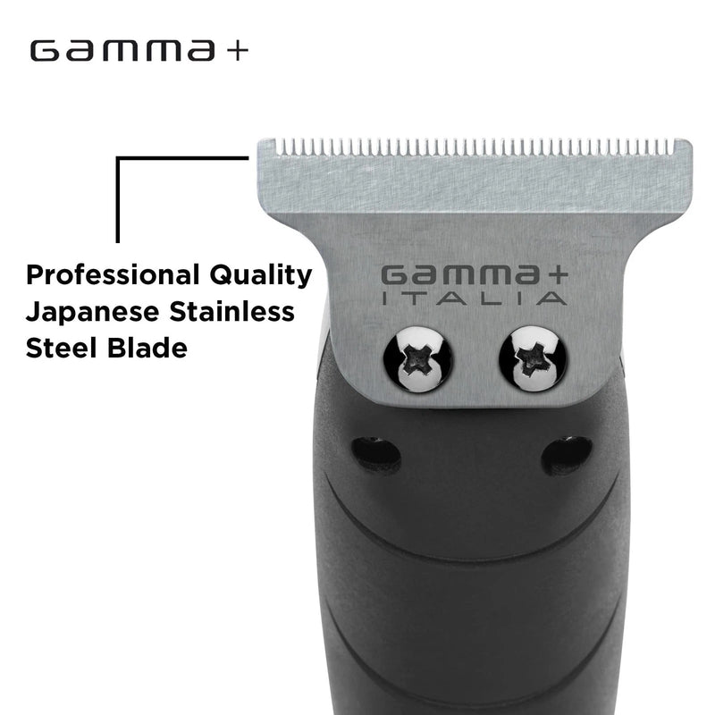 Gamma+ Classic Fixed Japanese Steel Wide Hair Trimmer Blade with Deep Tooth Cutter #GP522S