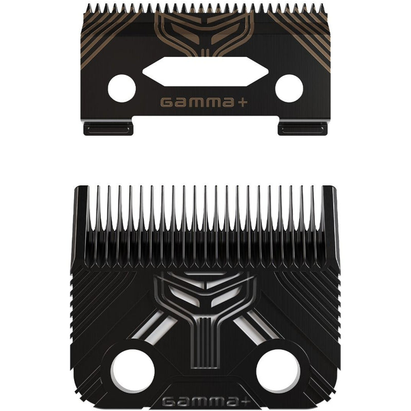 Gamma+ Replacement T1000 Echo Fixed Fade Blade & Shallow 2.0 Clipper Blade #GP540B
