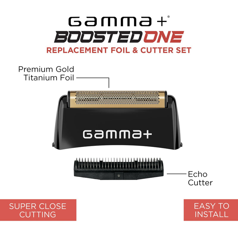 Gamma+ Replacement Single Foil Head & Cutter Fits Boosted One Shaver #GP557B