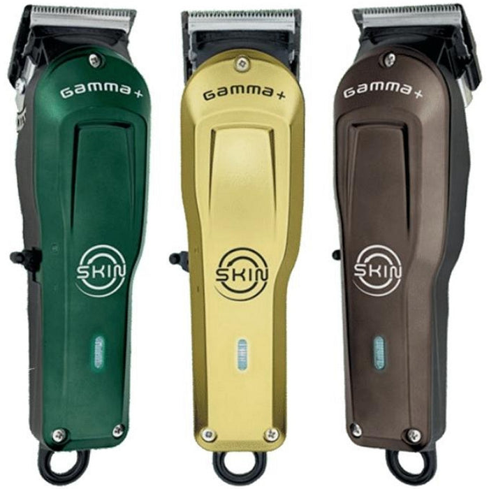 Gamma+ SKIN Professional Bulk Balding Super Torque Modular Cordless Hair Clipper #GP603GR