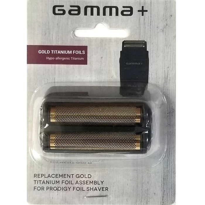 Gamma+ Replacement Gold Titanium Foil Shaver Head #GPAZFR