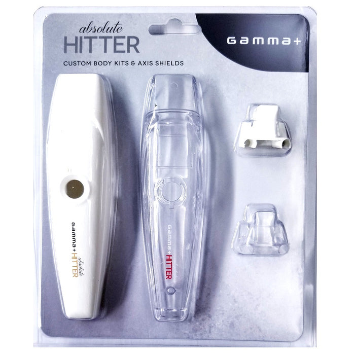 Gamma+ Replacement Body Lids with Absolute Hitter - White & Clear #GPLIDBL