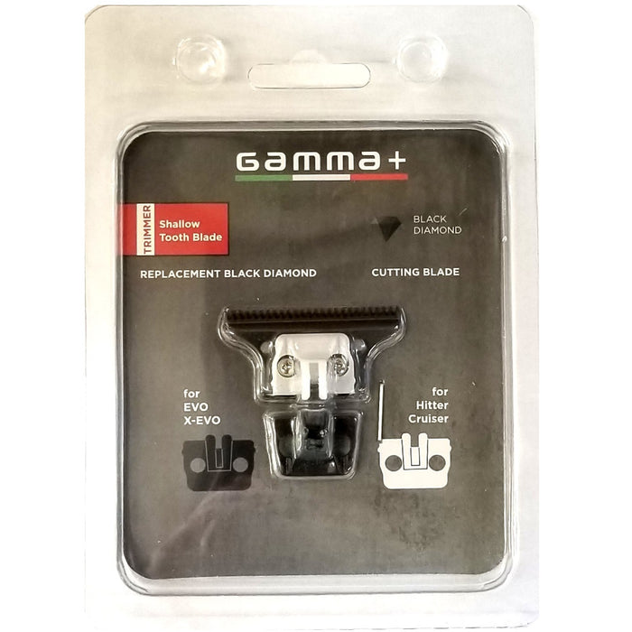 Gamma+ Black Diamond Shallow Tooth Moving Trimmer Blade #GPMBDSE