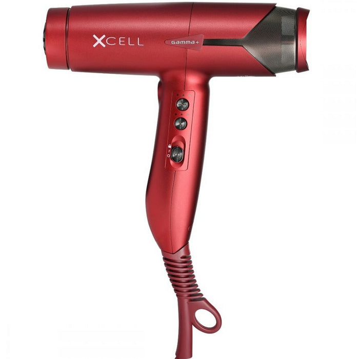 Gamma+ XCELL Hair Dryer - Red #GPXCELL2