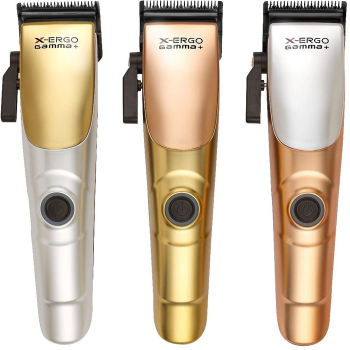 Gamma+ X-ERGO Linear Cordless Clipper with 9V Mircochipped Magnetic Motor #HCGPXERGOMS