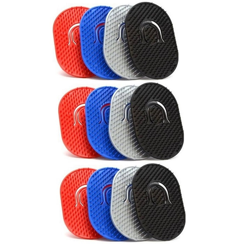 The Genco Pocket Hair Brush - Assorted Color - 12 Pack (Bulk)