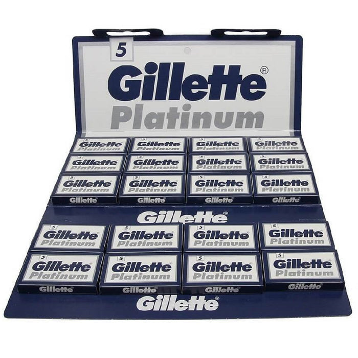 Gillette Platinum Double Edge 100 Blades