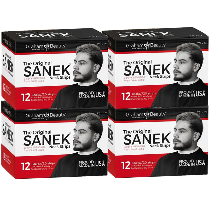 Graham Sanek Neck 2,880 Strips #43310 - 4 Pack (Bulk)