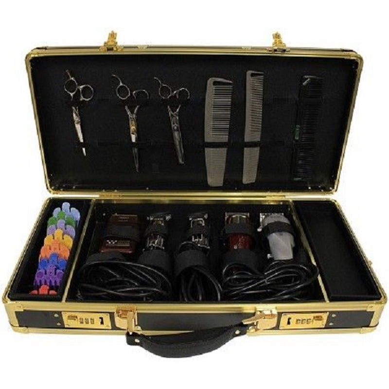 HairArt Barber Case Black & Gold #791530