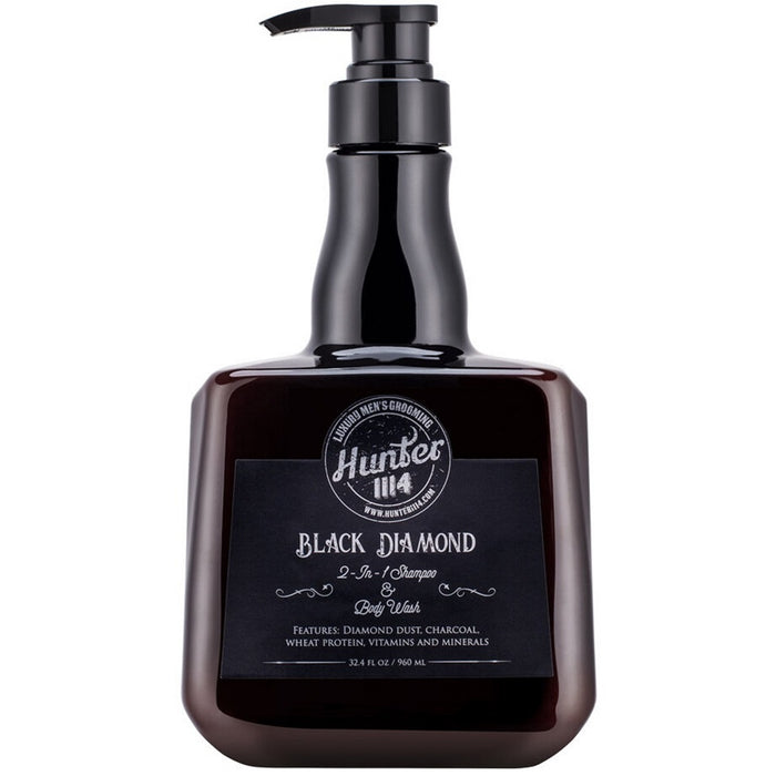 Hunter 1114 Black Diamond 2 in 1 Shampoo & Body Wash 32.4 oz