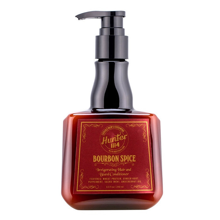 Hunter 1114 Bourbon Spice Invigorating Hair & Beard Conditioner 8.5 oz