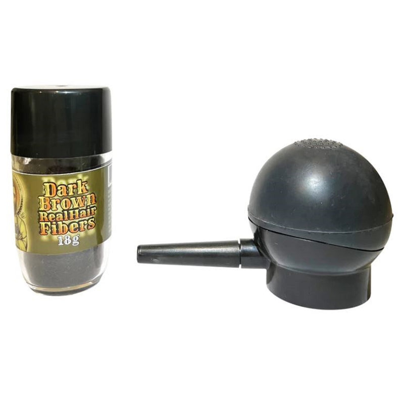 I Love Being A Barber Real Hair Fibers & Spray Applicator 18g [2 Color Options]