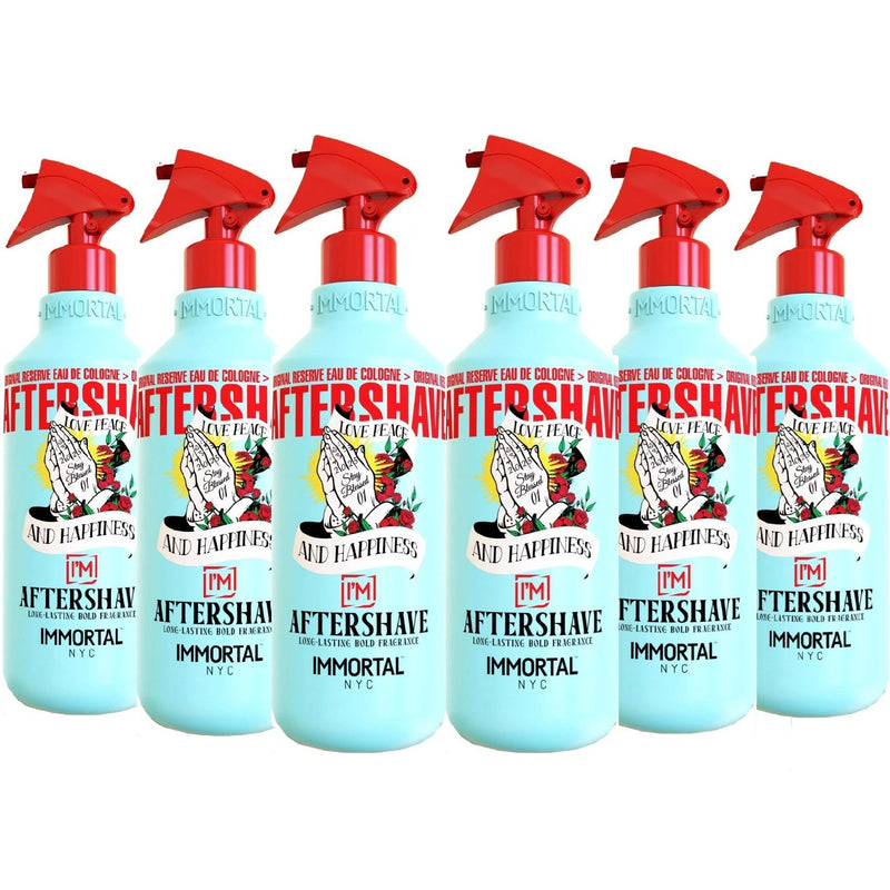 Immortal Stay Blessed Aftershave 01 16.9 oz - 6 Pack (Bulk)