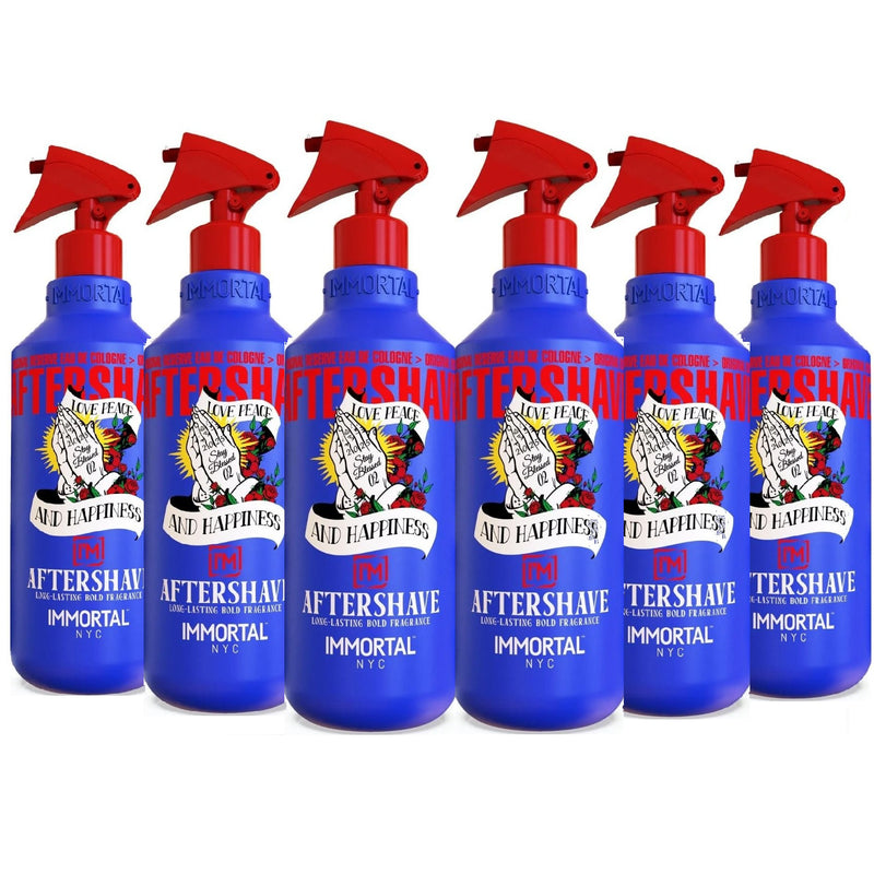 Immortal Stay Blessed Aftershave 02 16.9 oz - 6 Pack (Bulk)