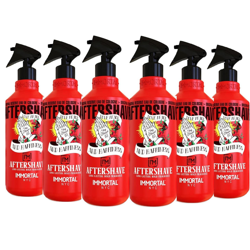 Immortal Stay Blessed Aftershave 03 16.9 oz - 6 Pack (Bulk)