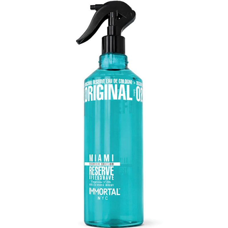 Immortal Premium Edition Aftershave - Miami Reserve 13.5 oz