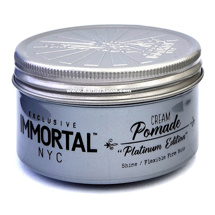 Immortal Exclusive Cream Pomade - Platinum Edition 5.07 oz