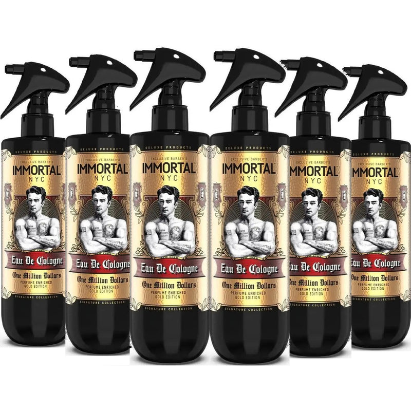 Immortal One Million Dollars Eau De Cologne 16.9 oz - 6 Pack (Bulk)