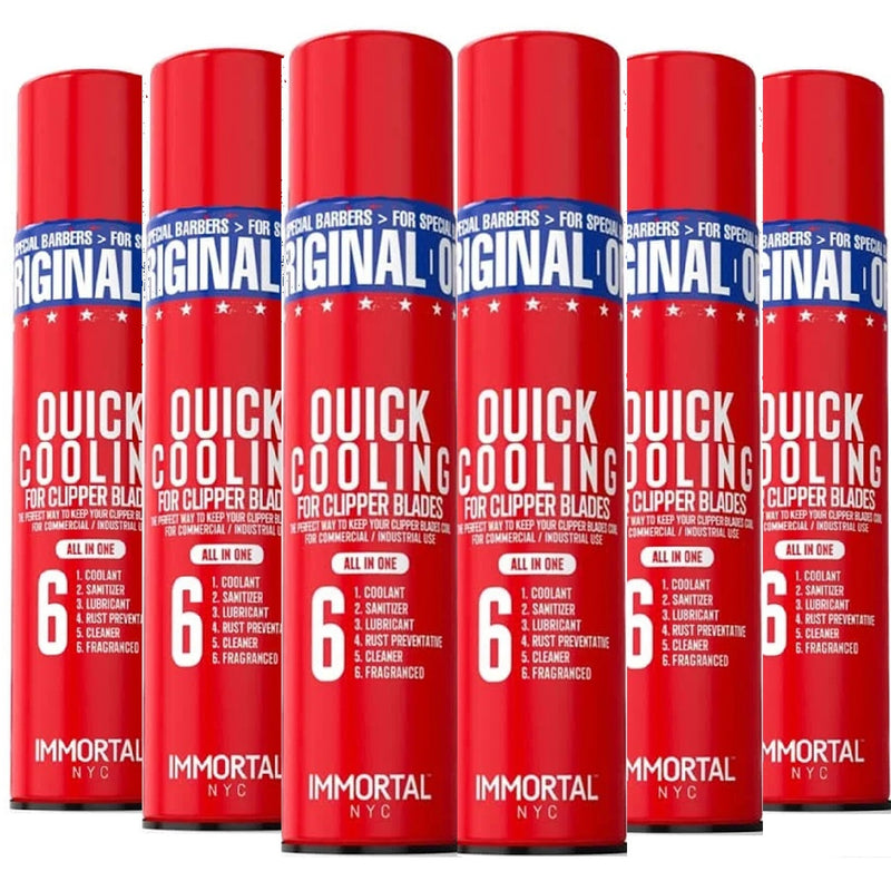 Immortal Quick Cooling For Clipper Blade 20.29 oz - 6 Pack (Bulk)