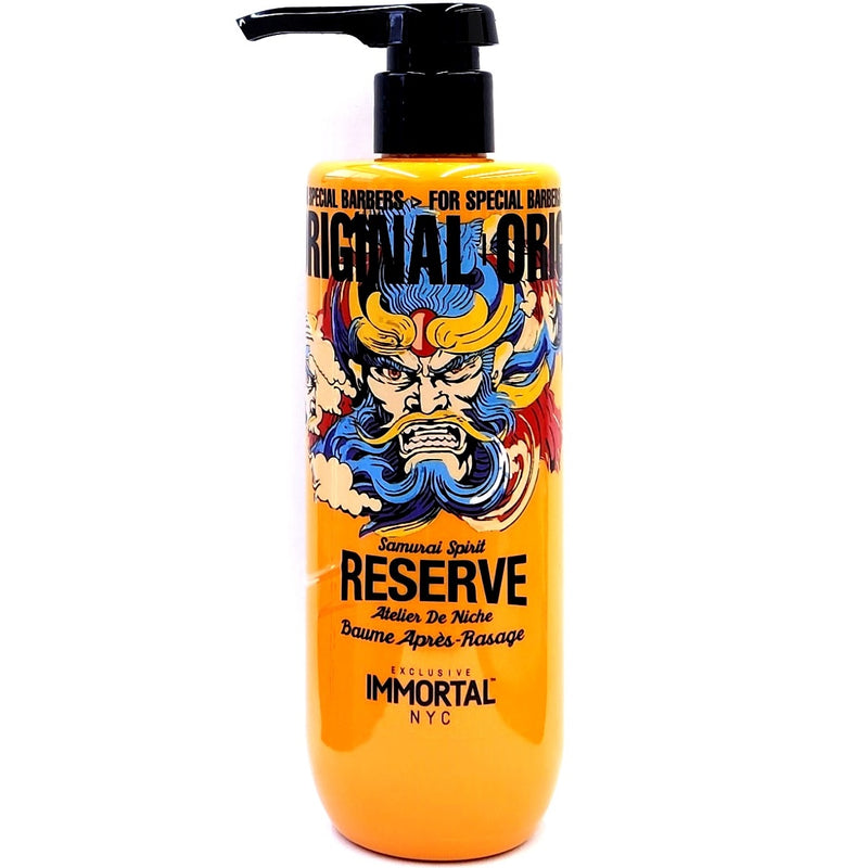 Immortal Samurai Spirit Reserve Aftershave Balsam 16.9 oz - 6 Pack (Bulk)