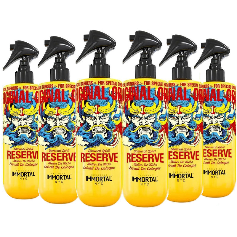 Immortal Samurai Spirit Reserve Cologne 16.9 oz - 6 Pack (Bulk)