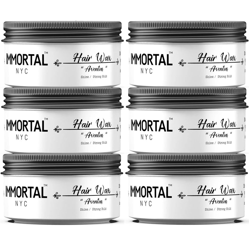 Immortal Hair Wax - Aventus 5.07 oz - 6 Pack (Bulk)