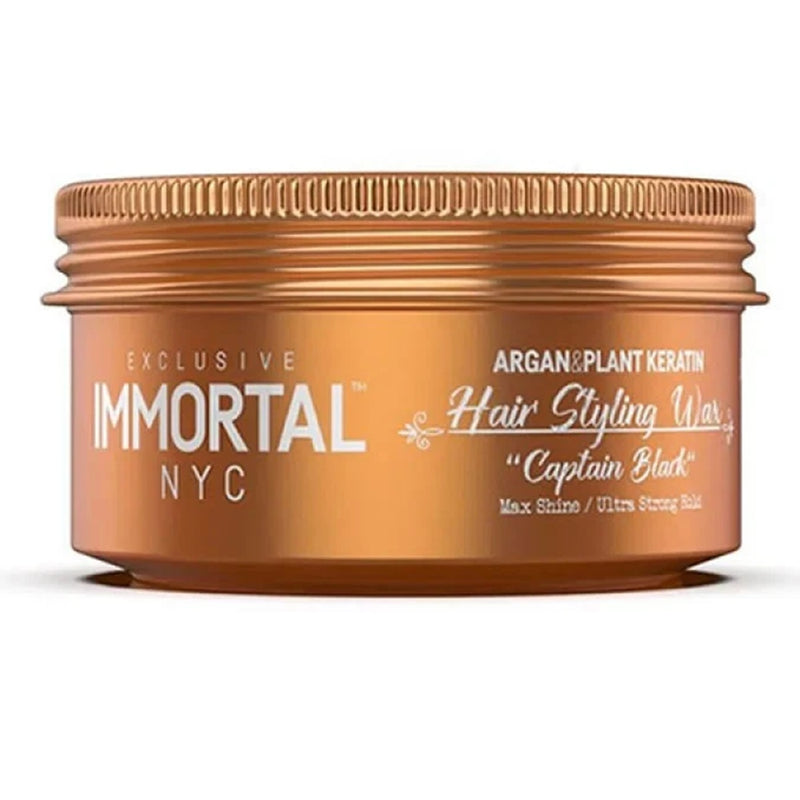 Immortal Exclusive Hair Styling Wax - Captain Black 5.07 oz
