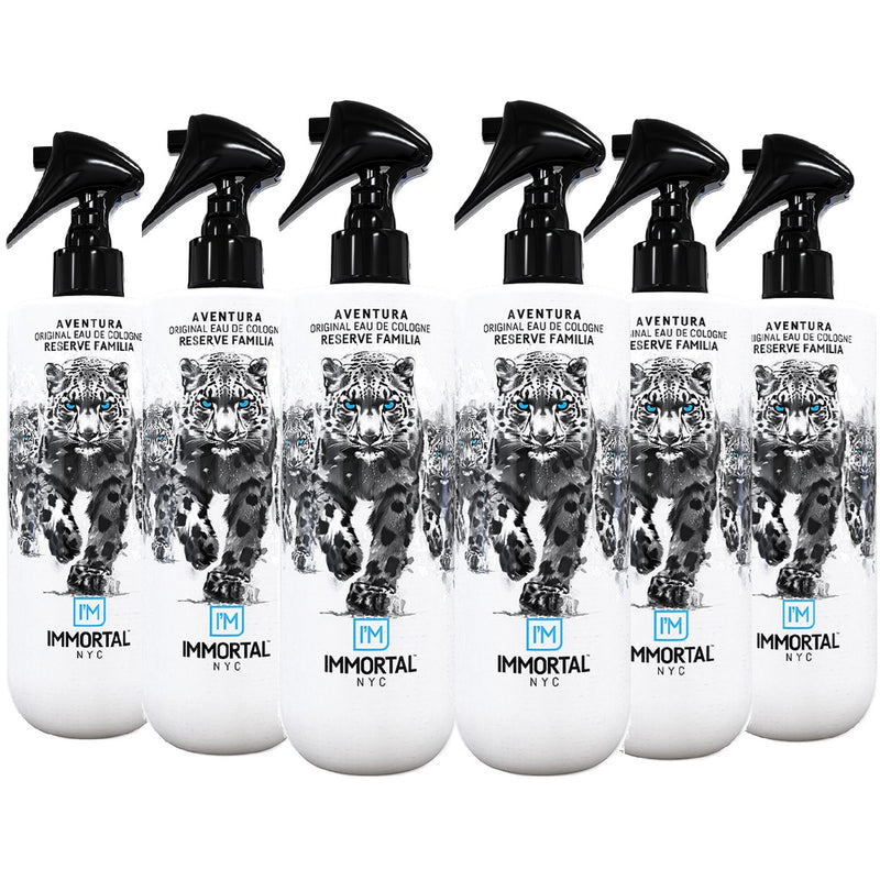Immortal Aventura Original Eau De Cologne 16.9 oz - 6 Pack (Bulk)