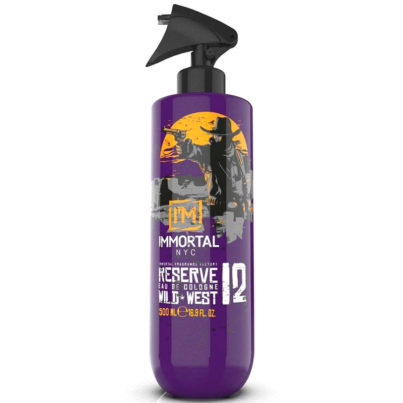 Immortal Wild West Reserve Eau De Cologne 16.9 oz