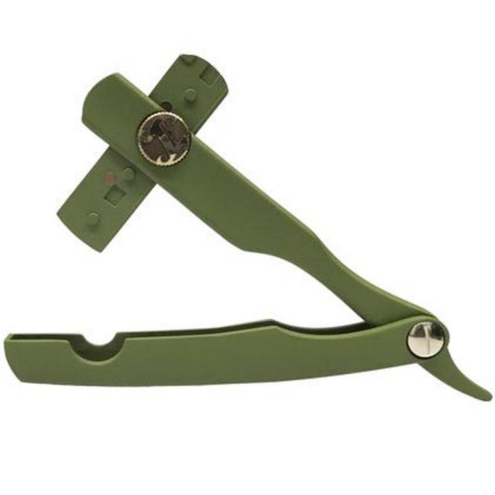 Irving Barber Company Cerakote Razor - All Camo Green