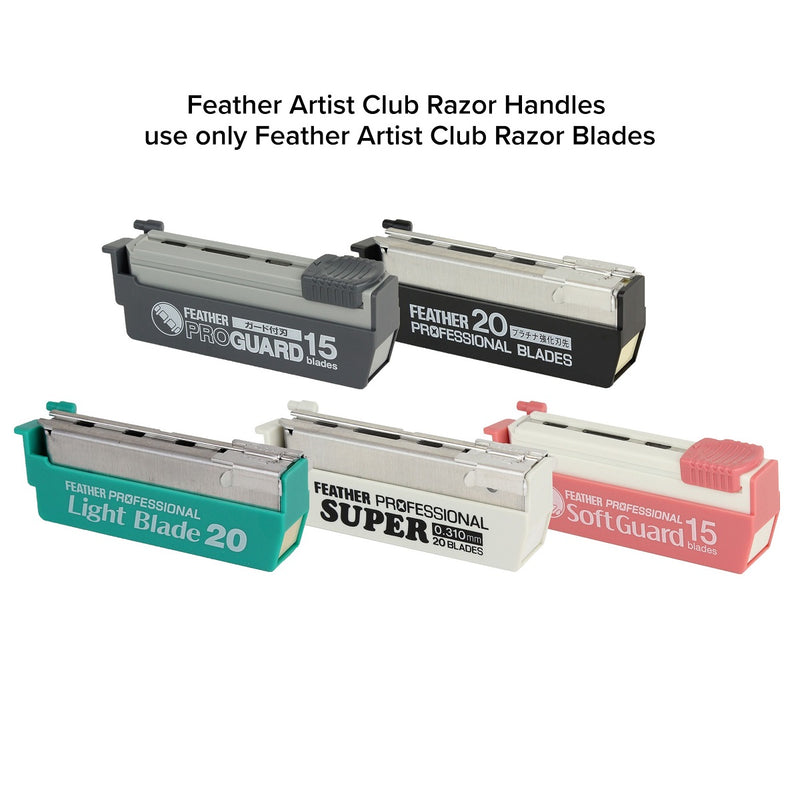 Jatai Feather Artist Club SS Folding Razors [3 Color Option]