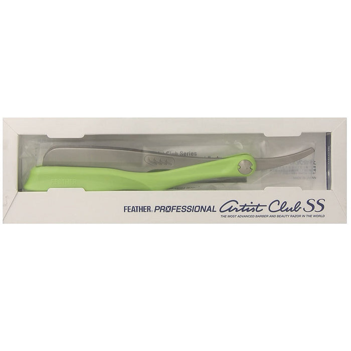 Jatai Feather Artist Club SS Folding Razor Lime #ACS-RL