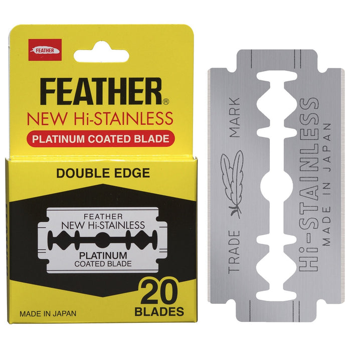 Jatai Feather Hi-Stainless Double Edge 20 Blades