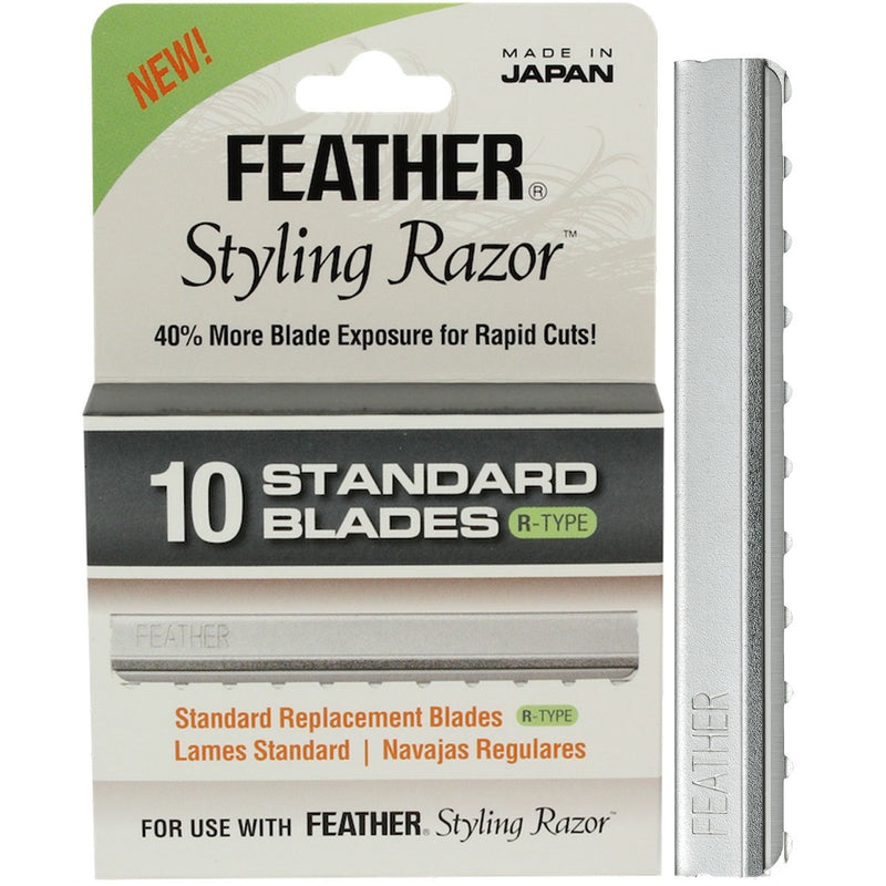 Jatai Feather Styling Razor Standard R-Type 10 Blades #F1-20-110
