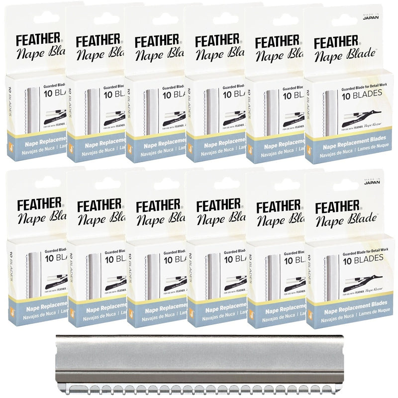 Jatai Feather Nape 120 Blades #F1-30-300 - 10 Blades x 12 Pack (Bulk)