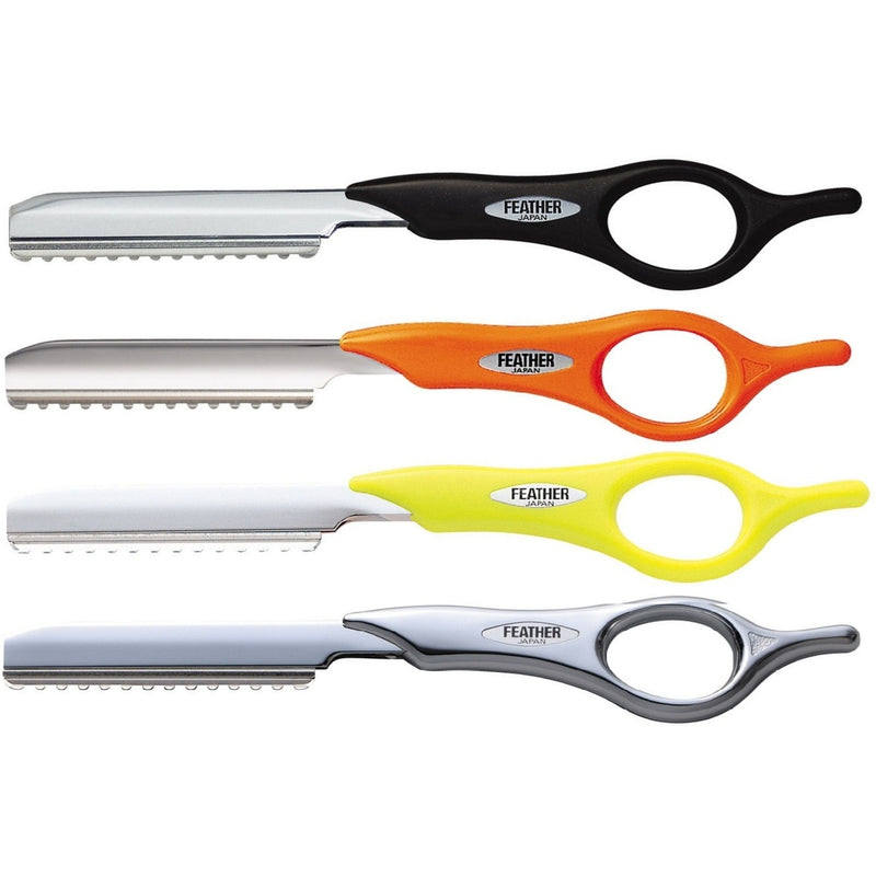 Jatai Feather Detail Styling Razors [4 Color Options]