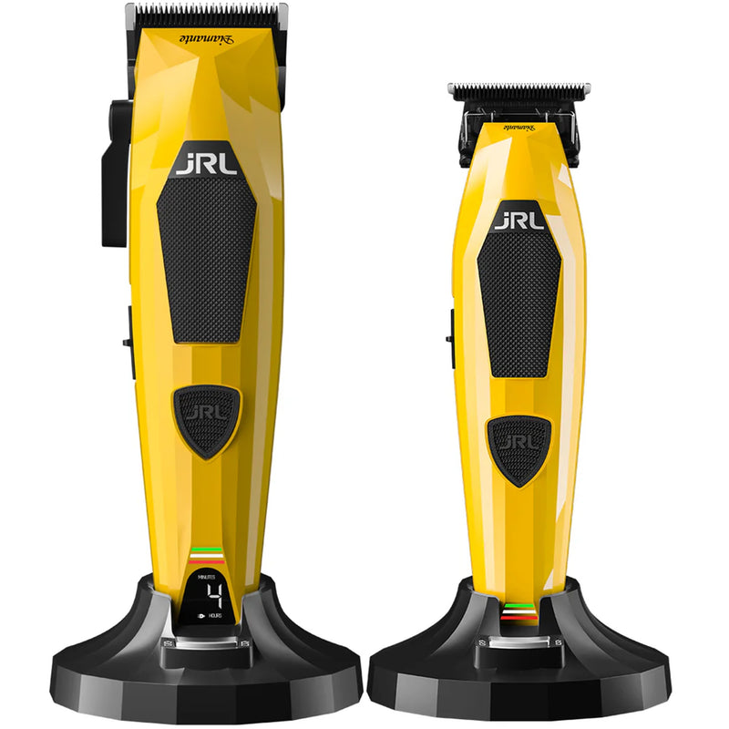 JRL Diamante Clipper + Trimmer Combo Set Yellow #DI2025Y