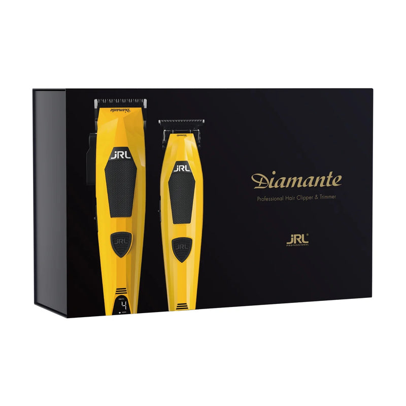 JRL Diamante Clipper + Trimmer Combo Set Yellow #DI2025Y