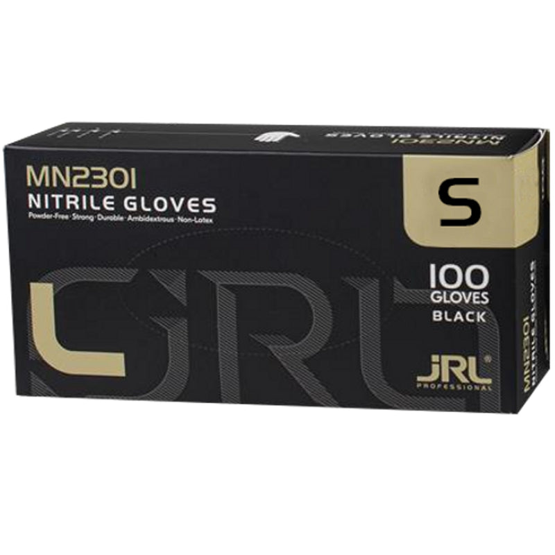 JRL Professional Nitrile Gloves Black 100 Pcs #JRL-MN2301 [S to XL Available]