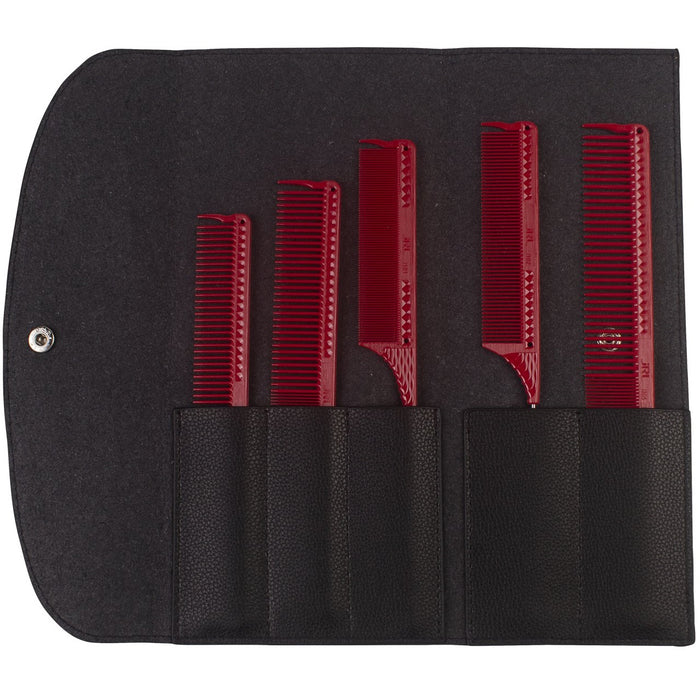 JRL 5-Pack Styling Comb Set with Bag #JRL-J002