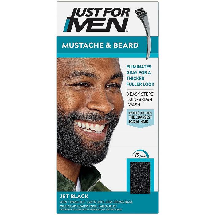 Just for Men Mustache & Beard Brush-In Color Kit