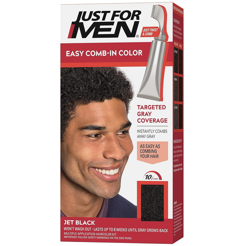 Just for Men Easy Comb-In Hair Color Kit [Various Color Options]