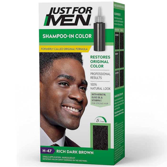 Just for Men Shampoo-In Hair Color Kit