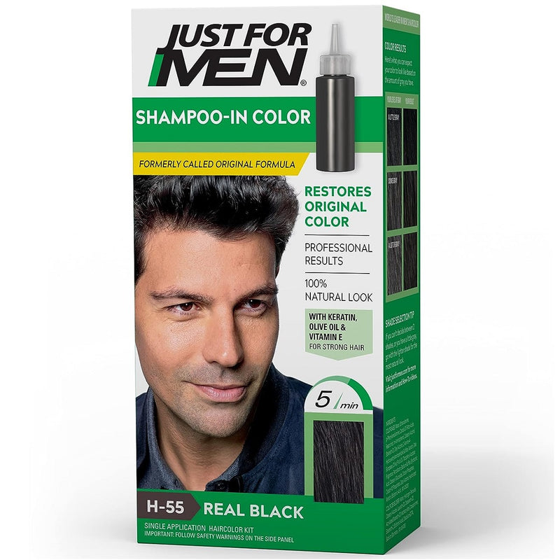 Just for Men Shampoo-In Hair Color Kit [Various Color Options]