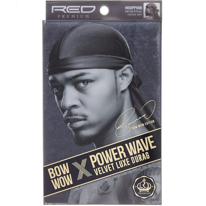 Red by Kiss Bow Wow X Power Wave Velvet Luxe Durags