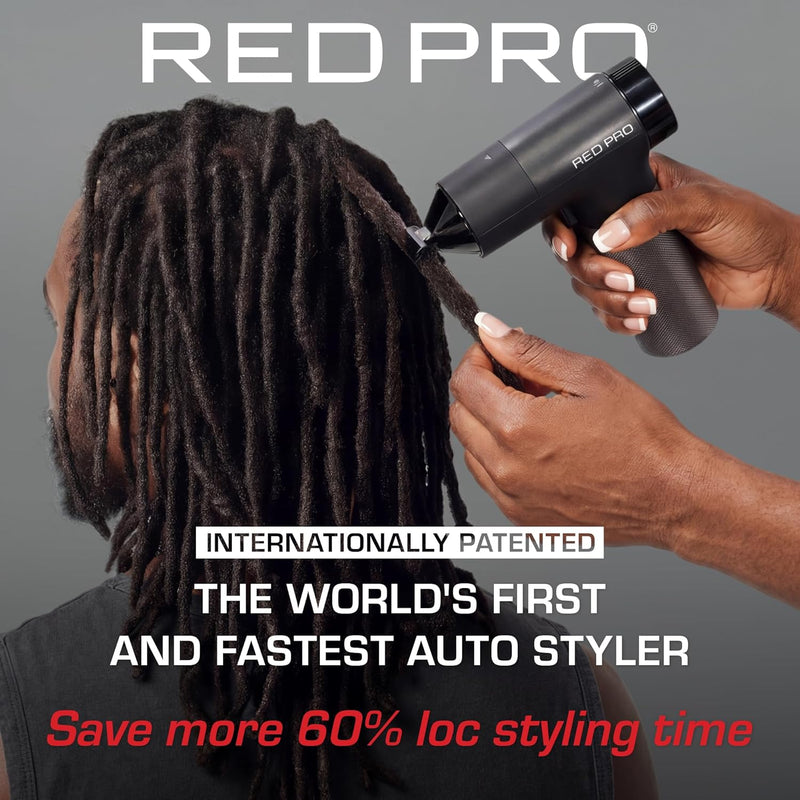 Red Pro LOC-KING Cordless Auto Loc Styler #ALD01