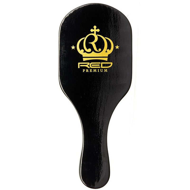 Red Premium Bow Wow X 360 Power Wave Boar Club Brush Medium Soft Bristles #BORP02
