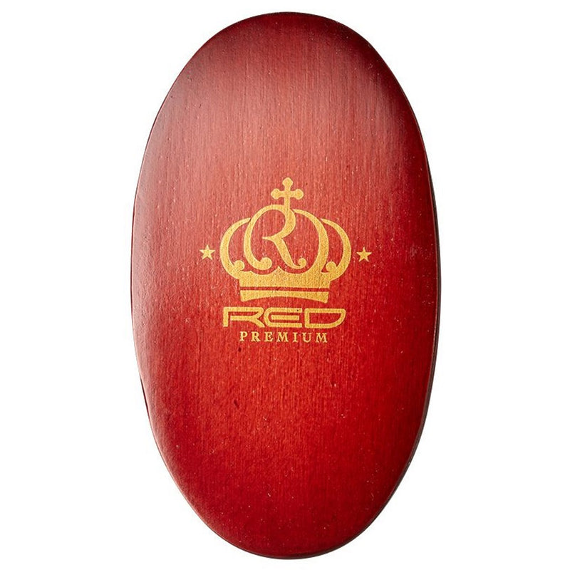 Red Premium Bow Wow X 360 Power Wave Boar Palm Brush Soft Bristles #BR17