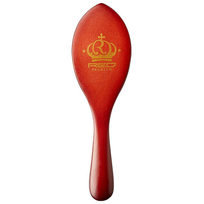 Red Premium Bow Wow X 360 Power Wave Boar Wave Brush Soft Bristles #BORP06