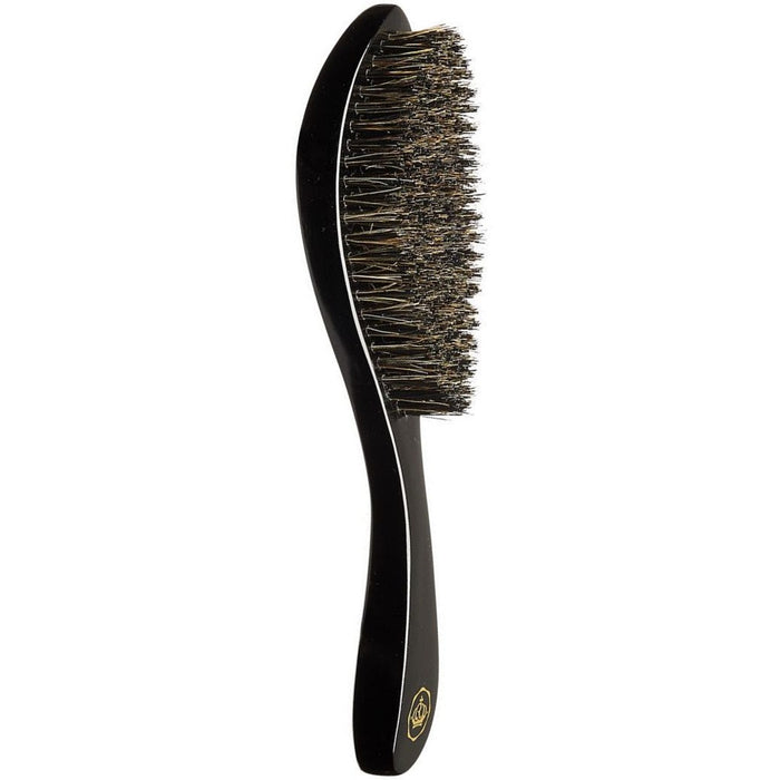 Red Premium Bow Wow X 360 Power Wave Mixed Boar Wave Brush Medium Bristles #BR22